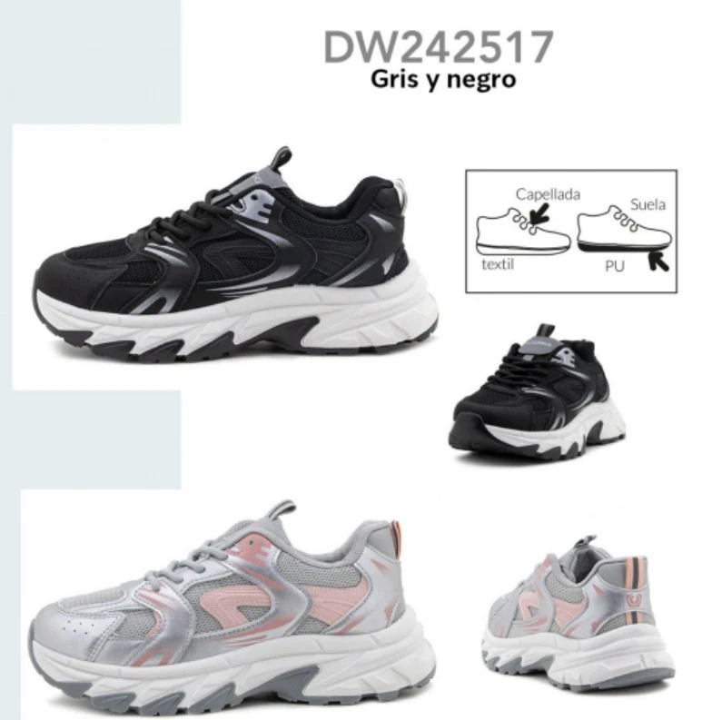 ZAPATILLAS PARA DAMA DW242517's foto | VLALEX DHABANERAS SURL |  BizneCubano