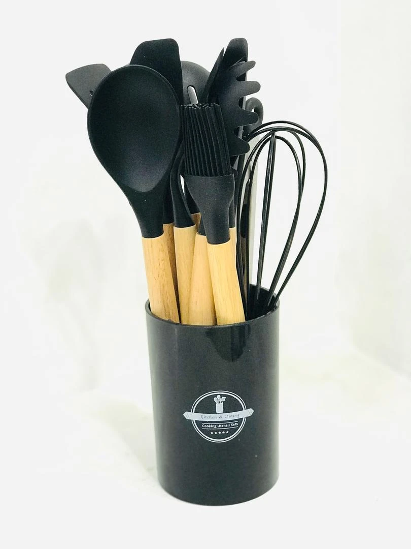 JUEGO DE 12 UTENSILIO DE COCINA DE SILICONA ft-98's foto | VLALEX DHABANERAS SURL |  BizneCubano