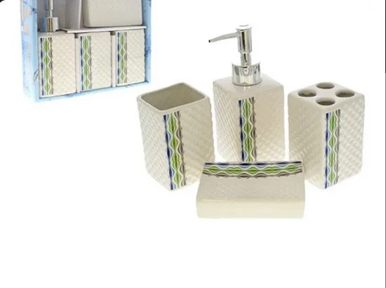 ACCESORIOS PARA BAÑO 4 PIEZAS's foto | VLALEX DHABANERAS SURL |  BizneCubano